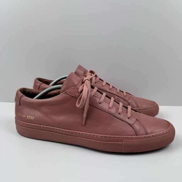 COMMON PROJECTS Achilles Low Antique Rose Sneakers Sz EU 44 US 11 1528 44 1230 - Picture 1 of 6